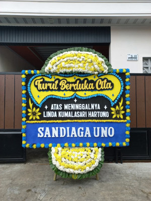 Papan Bunga Duka di Sindangraja
